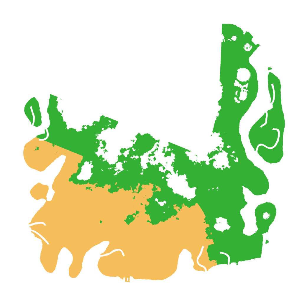 Biome Rust Map: Procedural Map, Size: 4000, Seed: 18661362