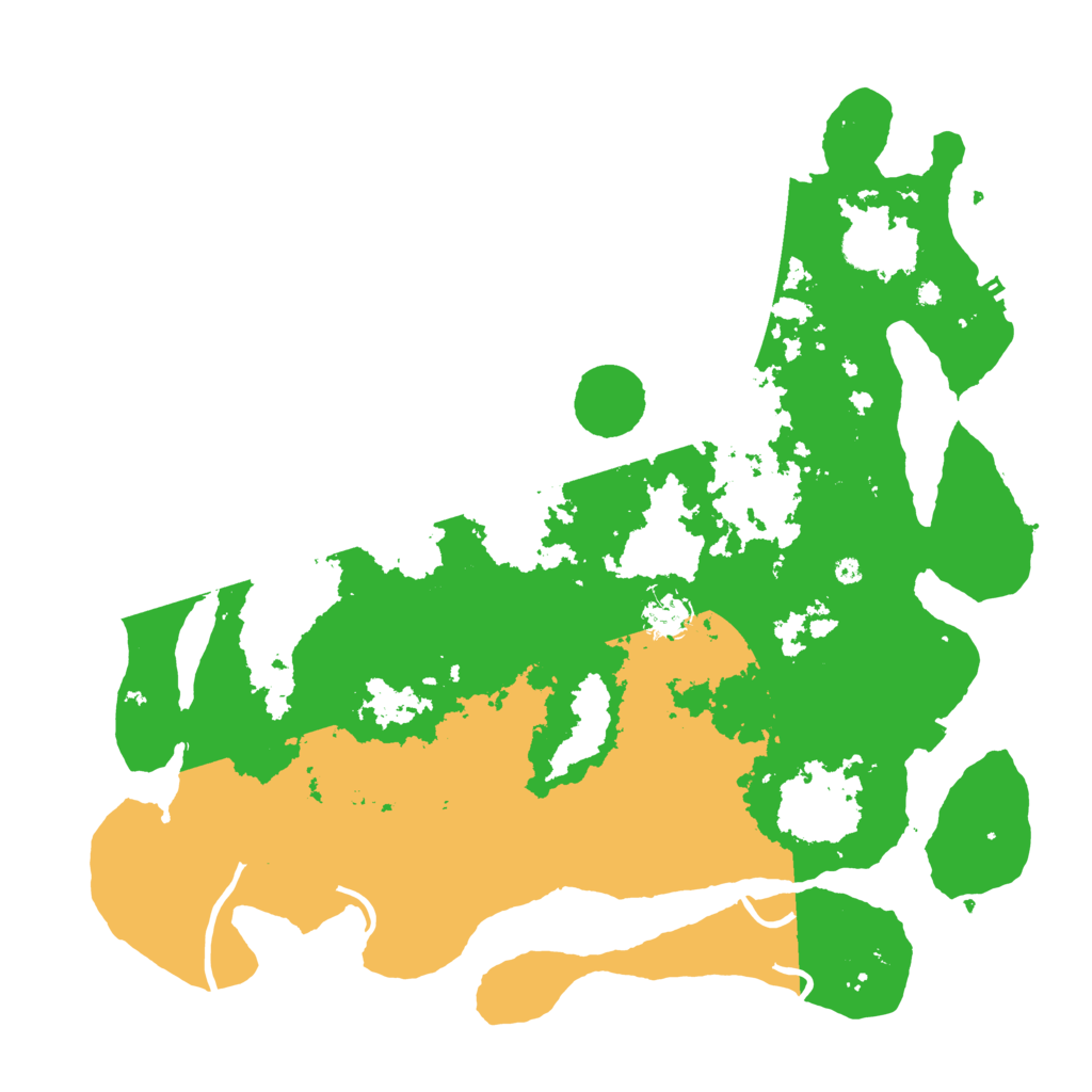 Biome Rust Map: Procedural Map, Size: 4250, Seed: 53335870