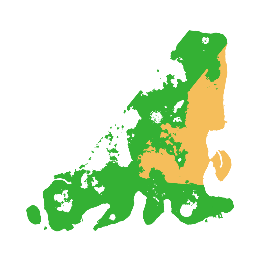 Biome Rust Map: Procedural Map, Size: 3700, Seed: 1498964078