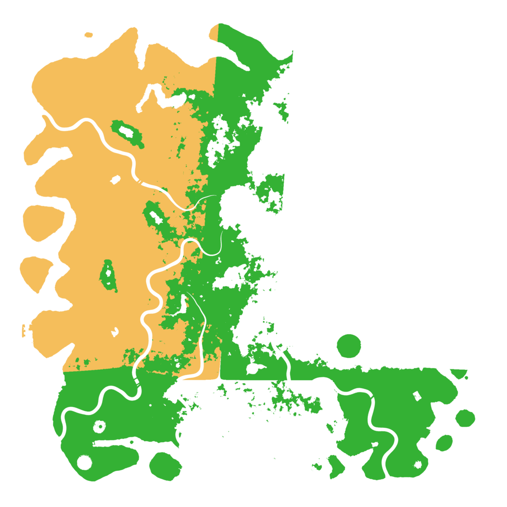 Biome Rust Map: Procedural Map, Size: 6000, Seed: 898006953