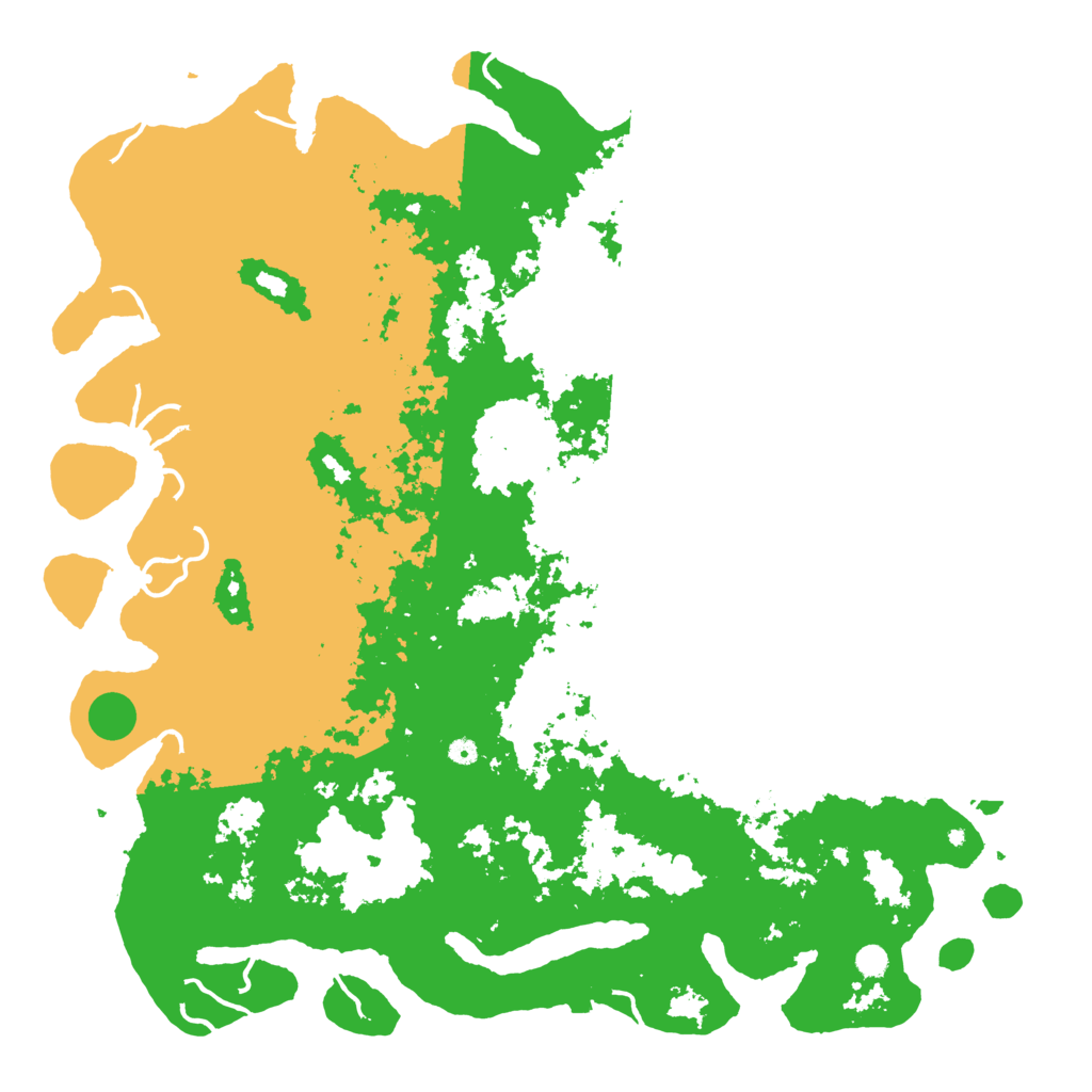 Biome Rust Map: Procedural Map, Size: 6000, Seed: 898006953