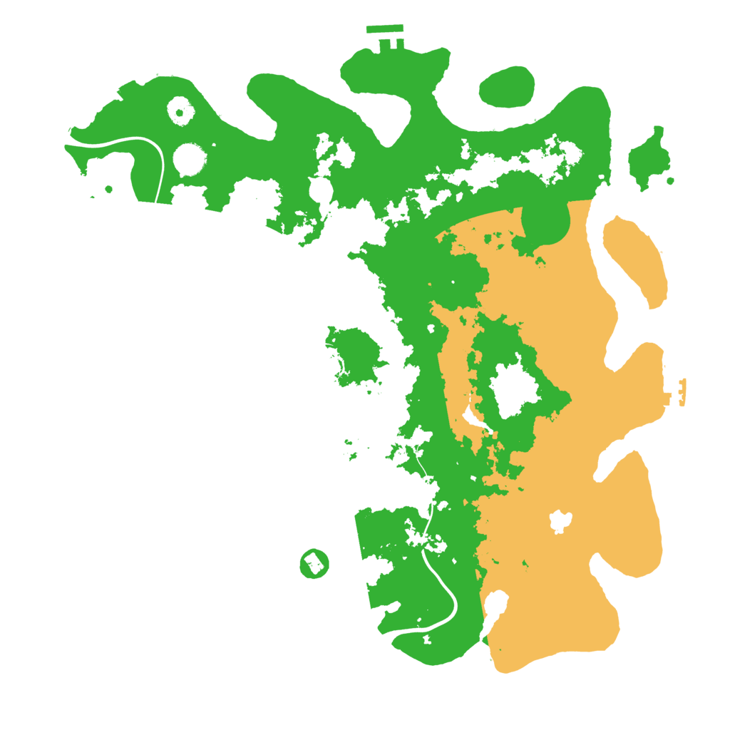 Biome Rust Map: Procedural Map, Size: 4000, Seed: 747867689