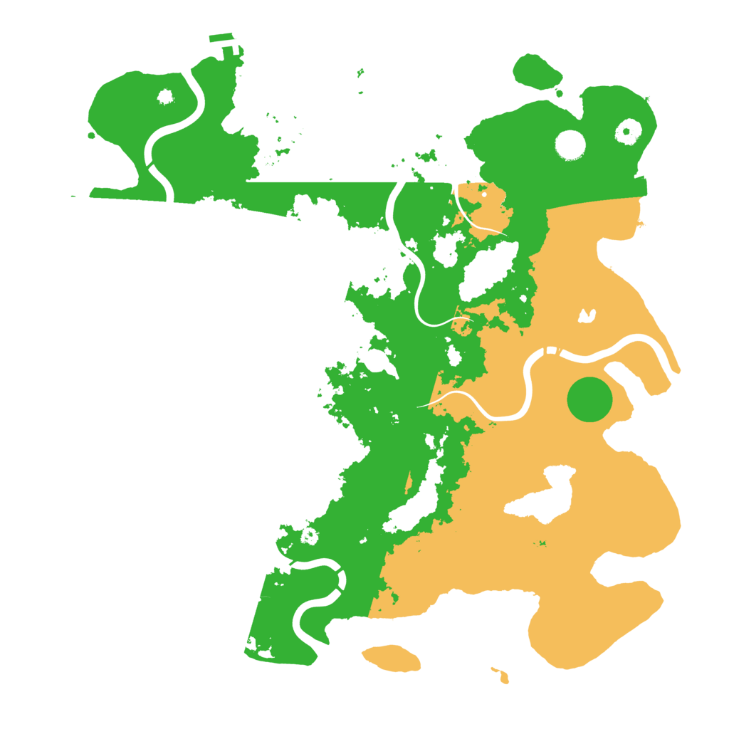 Biome Rust Map: Procedural Map, Size: 4250, Seed: 97958812