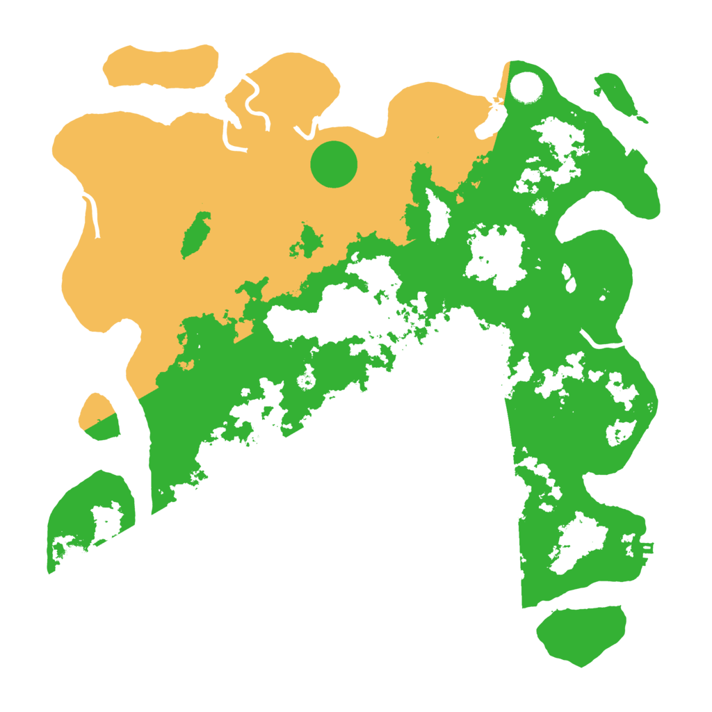 Biome Rust Map: Procedural Map, Size: 4000, Seed: 2545856