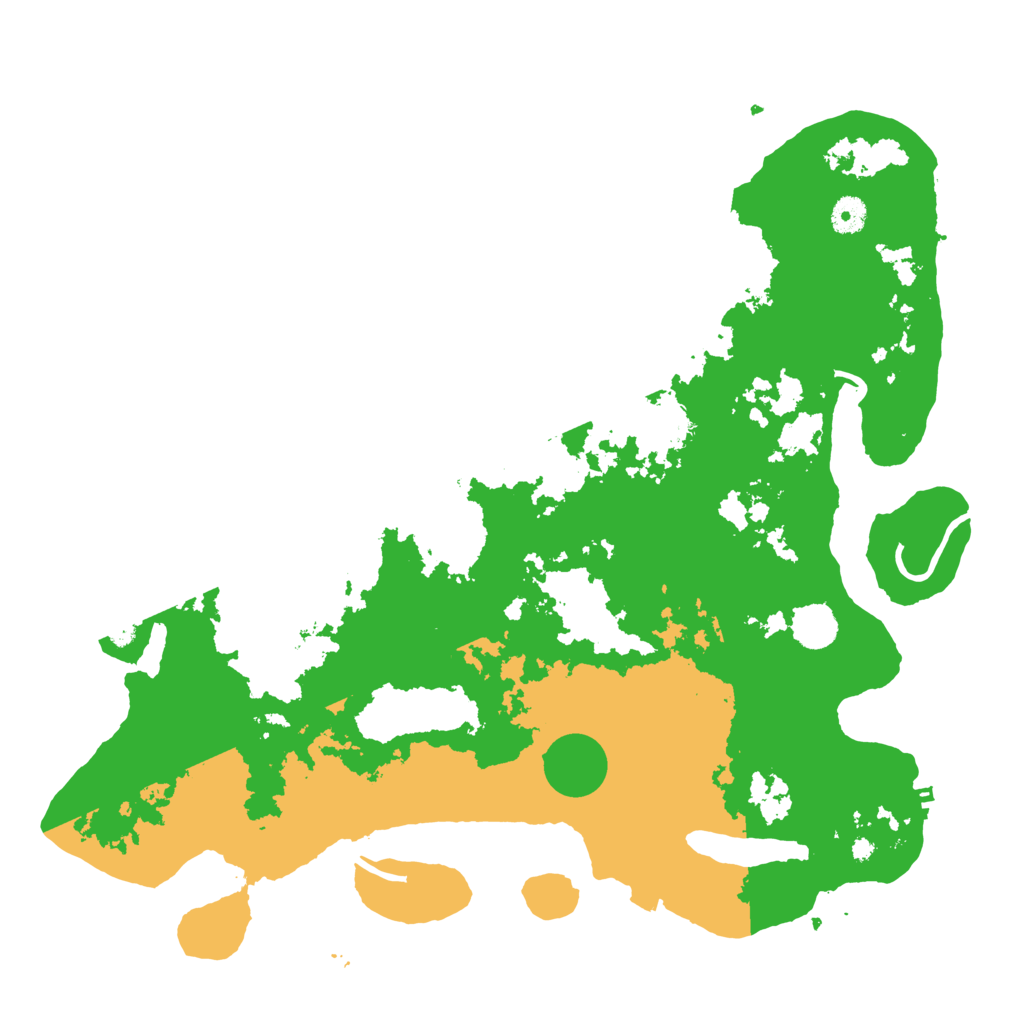 Biome Rust Map: Procedural Map, Size: 4250, Seed: 702231677