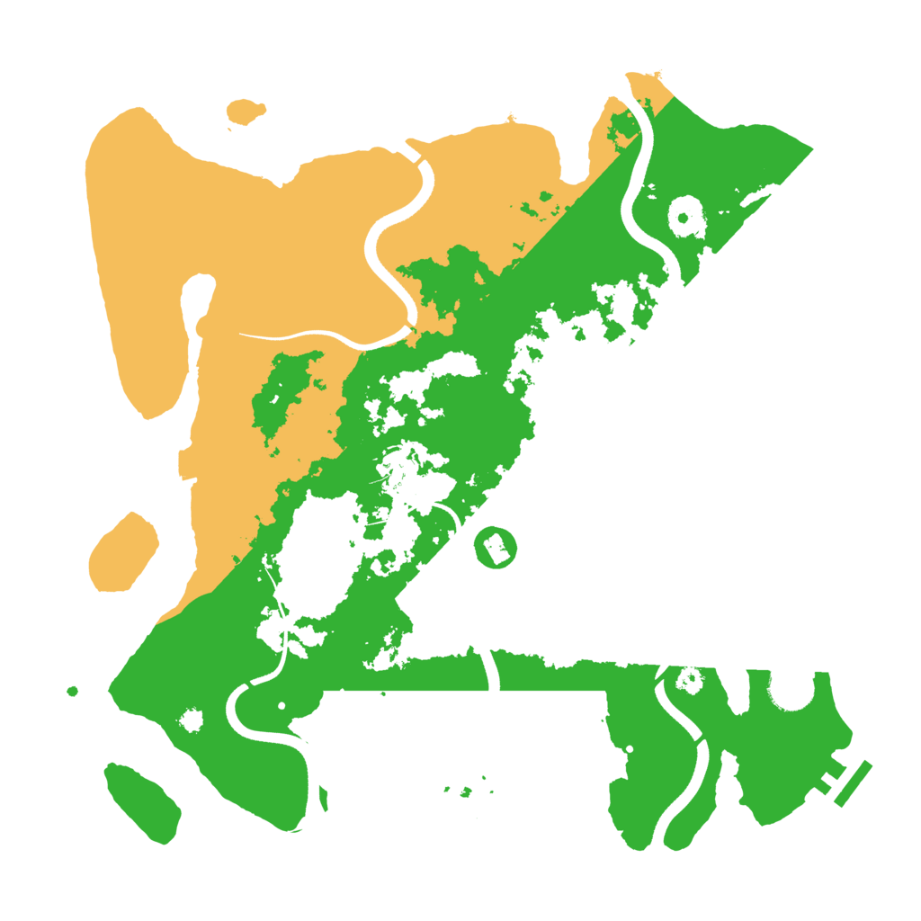 Biome Rust Map: Procedural Map, Size: 3560, Seed: 20221006