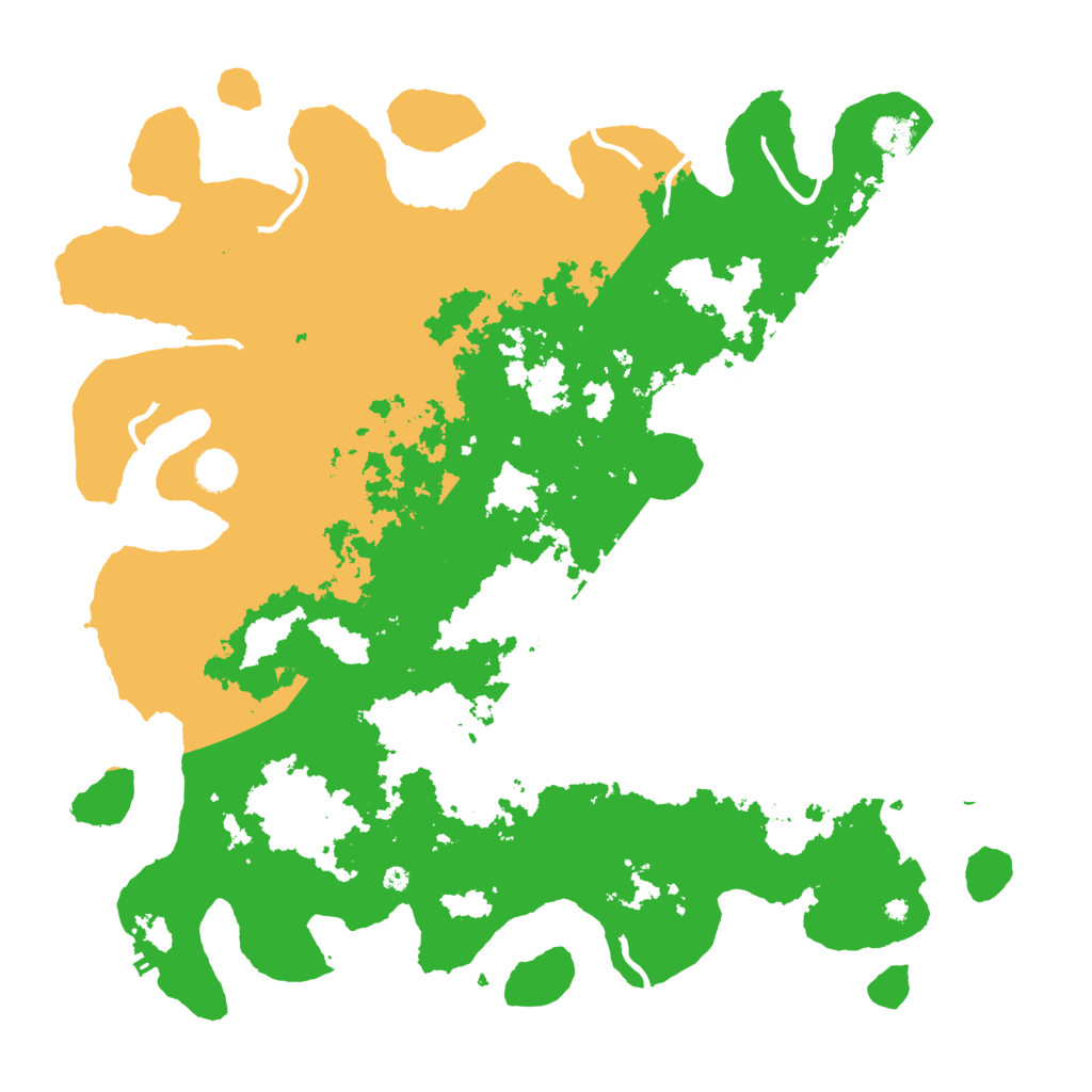 Biome Rust Map: Procedural Map, Size: 4500, Seed: 1024517815