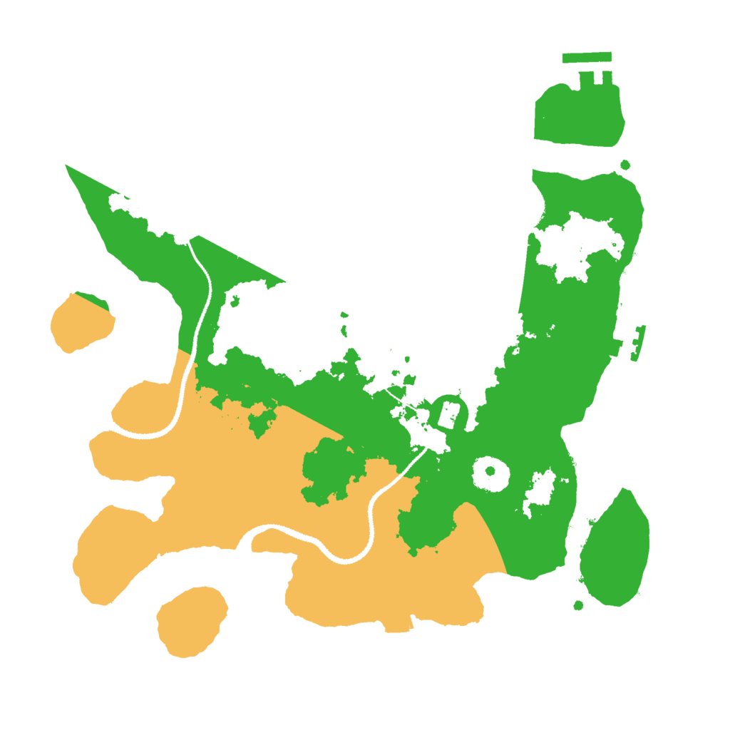 Biome Rust Map: Procedural Map, Size: 3000, Seed: 717332630