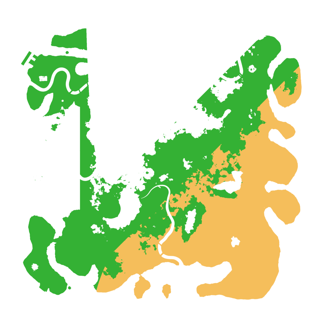 Biome Rust Map: Procedural Map, Size: 4250, Seed: 439311089