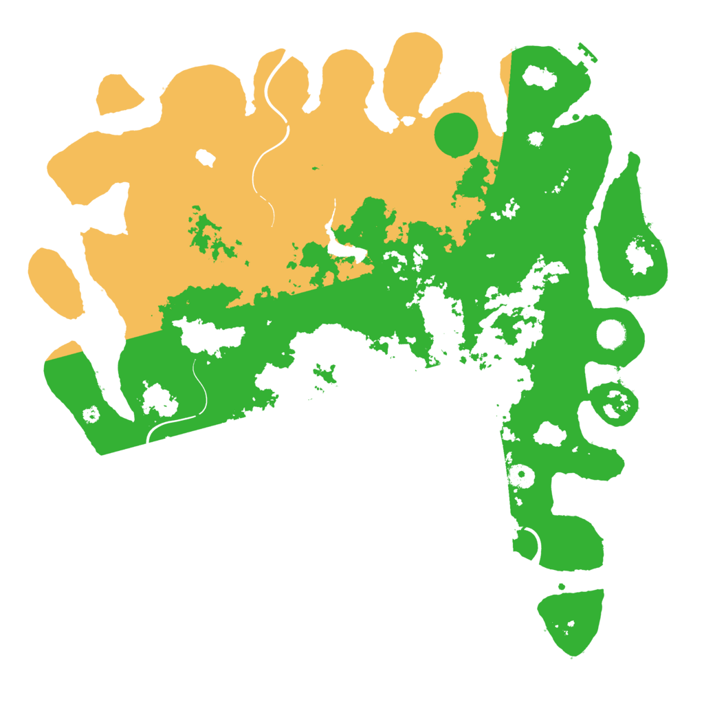 Biome Rust Map: Procedural Map, Size: 4250, Seed: 2912001