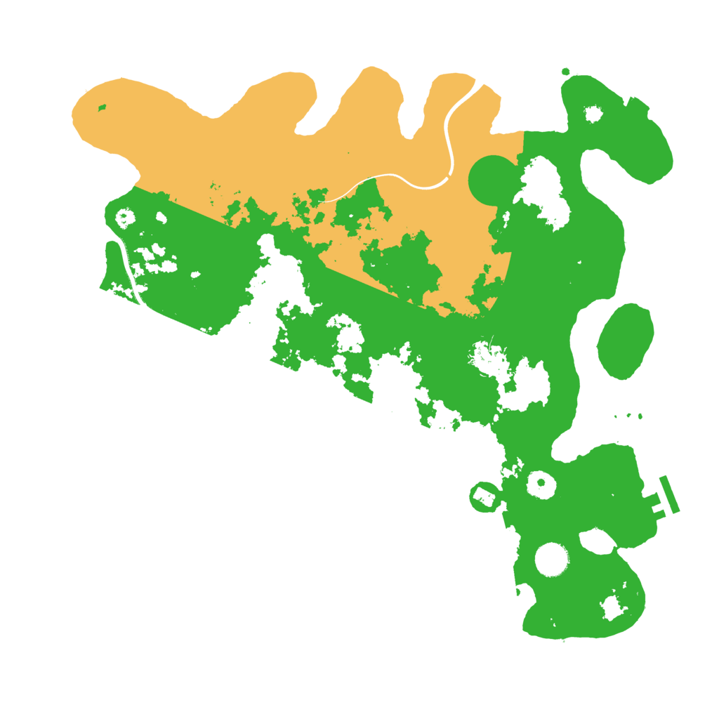 Biome Rust Map: Procedural Map, Size: 3750, Seed: 79759574