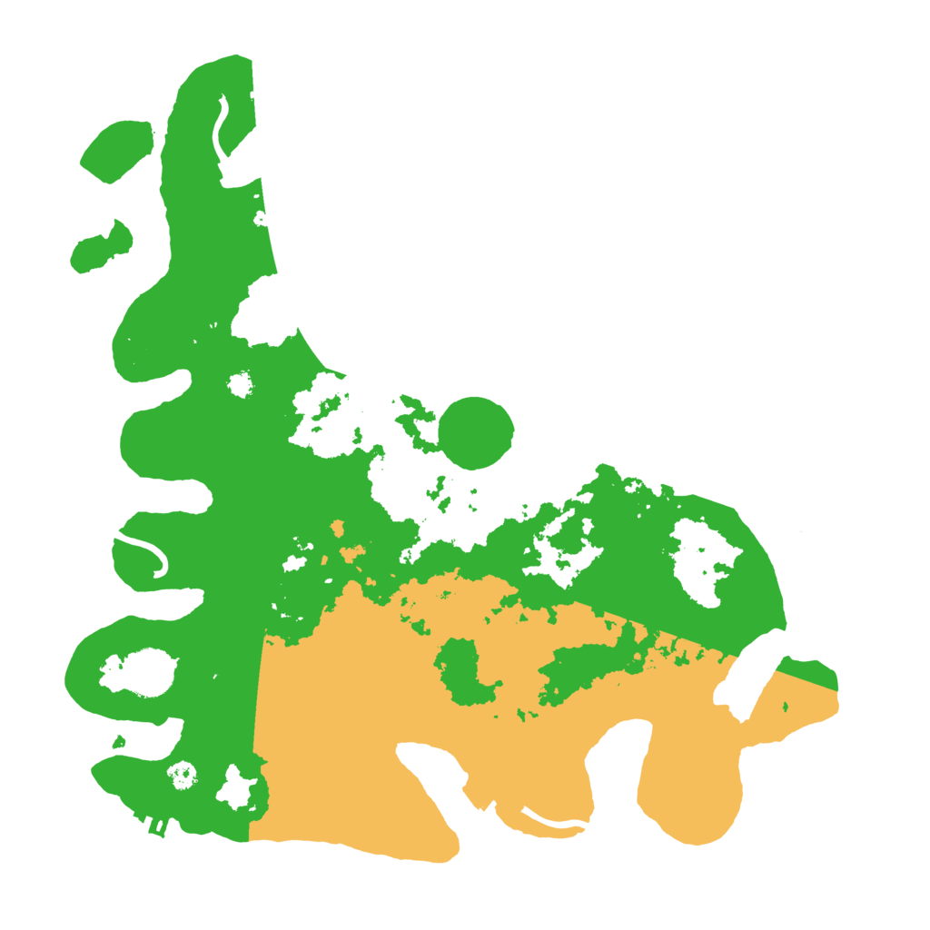 Biome Rust Map: Procedural Map, Size: 3400, Seed: 200439