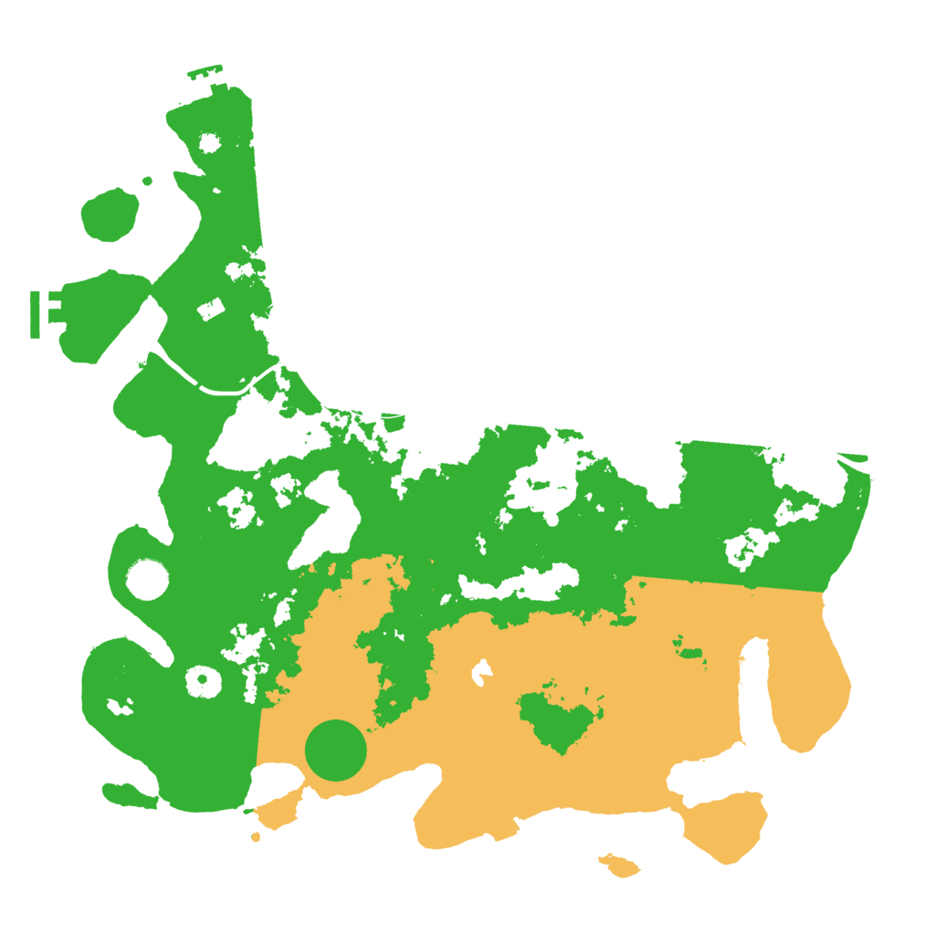 Biome Rust Map: Procedural Map, Size: 4000, Seed: 515668999