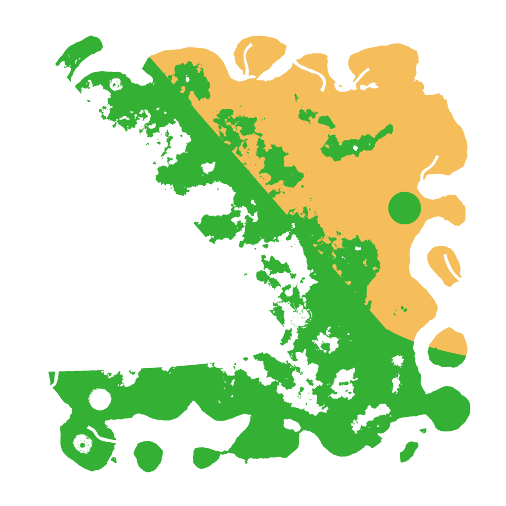Biome Rust Map: Procedural Map, Size: 4100, Seed: 86037533