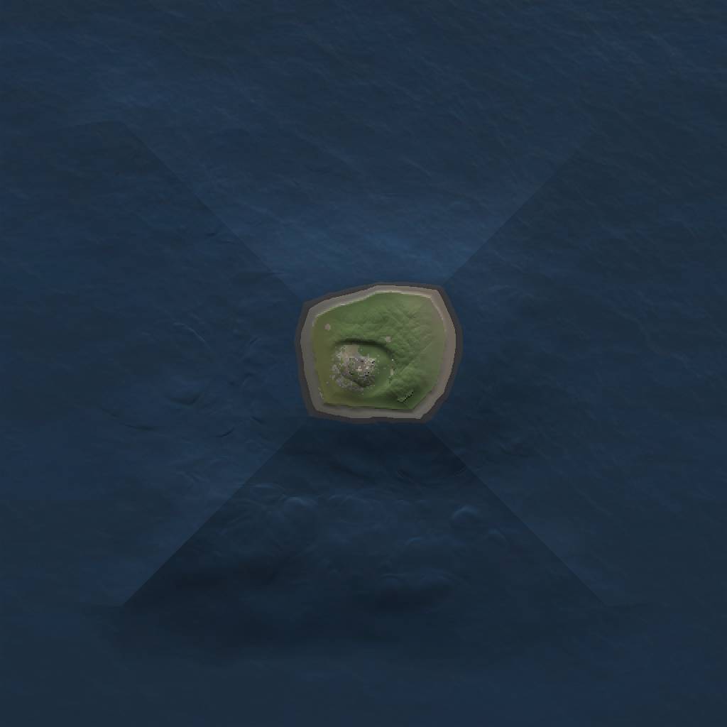 Rust Map: Procedural Map, Size: 1000, Seed: 1560815445, 3 Monuments