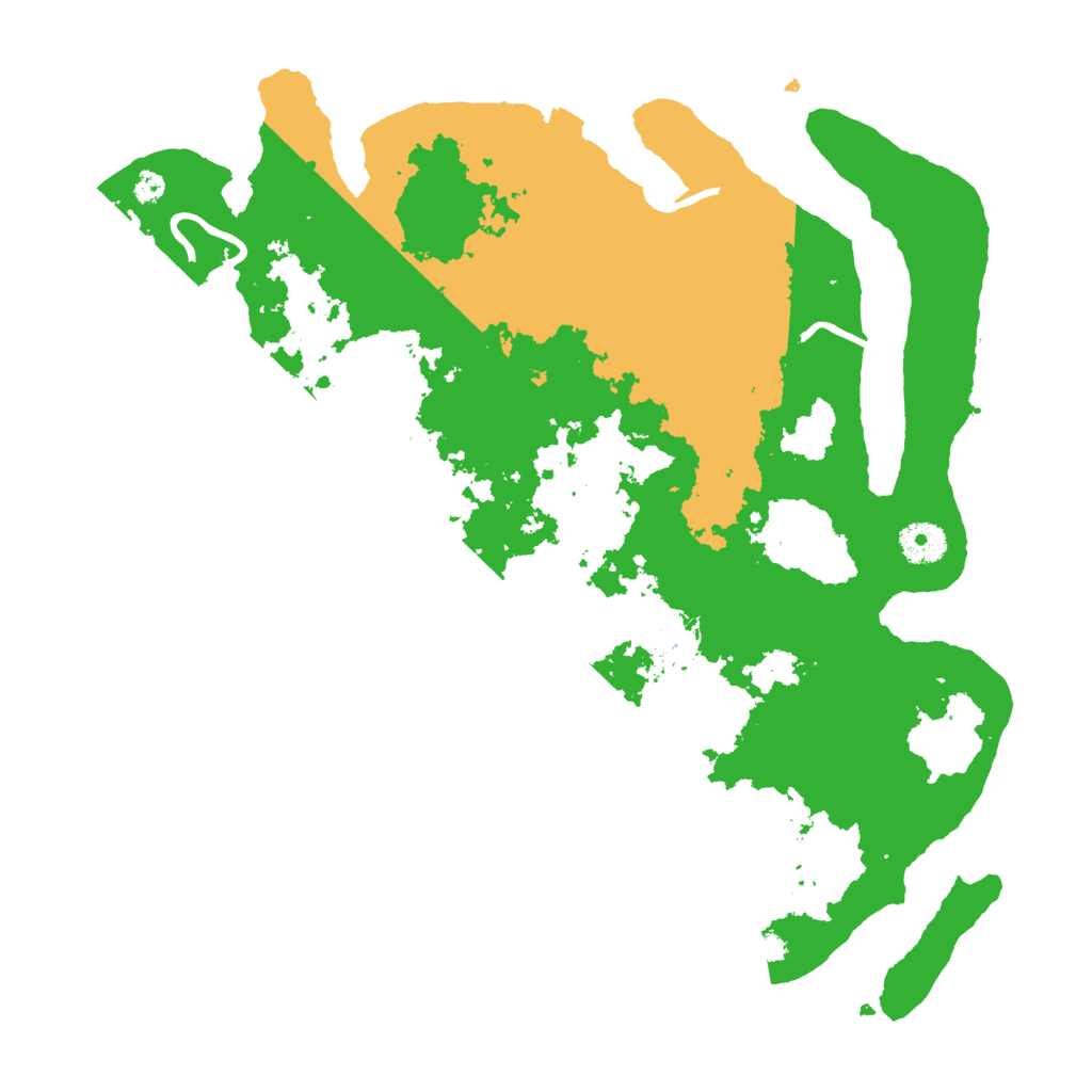 Biome Rust Map: Procedural Map, Size: 3700, Seed: 1080887614
