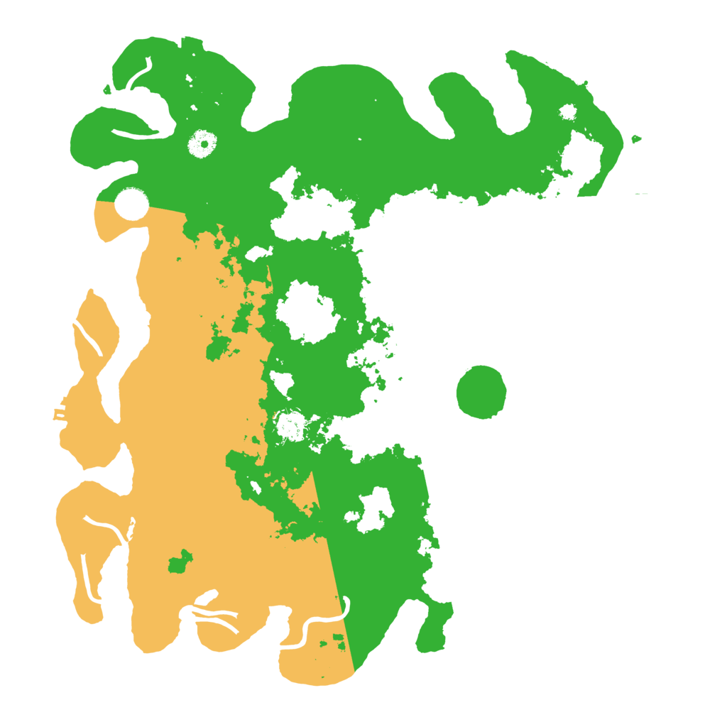 Biome Rust Map: Procedural Map, Size: 3950, Seed: 77879671