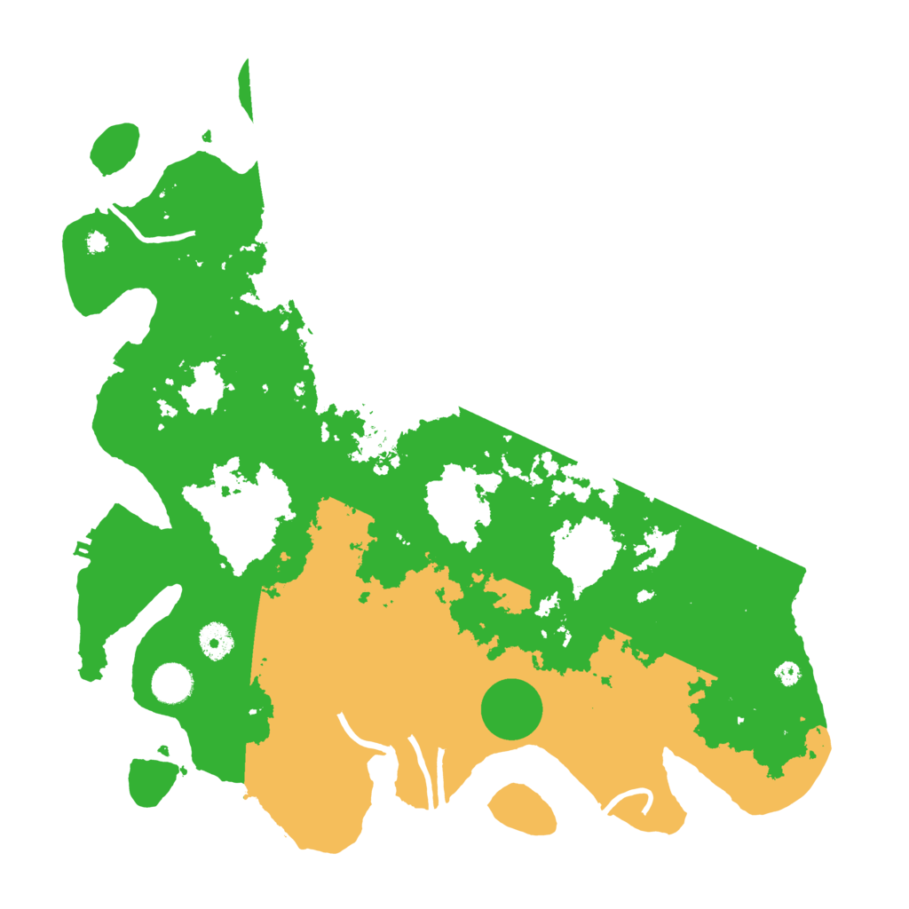 Biome Rust Map: Procedural Map, Size: 3900, Seed: 72419789