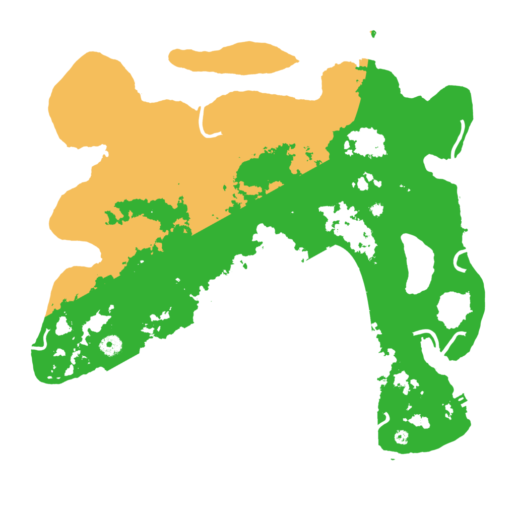 Biome Rust Map: Procedural Map, Size: 3700, Seed: 19544117
