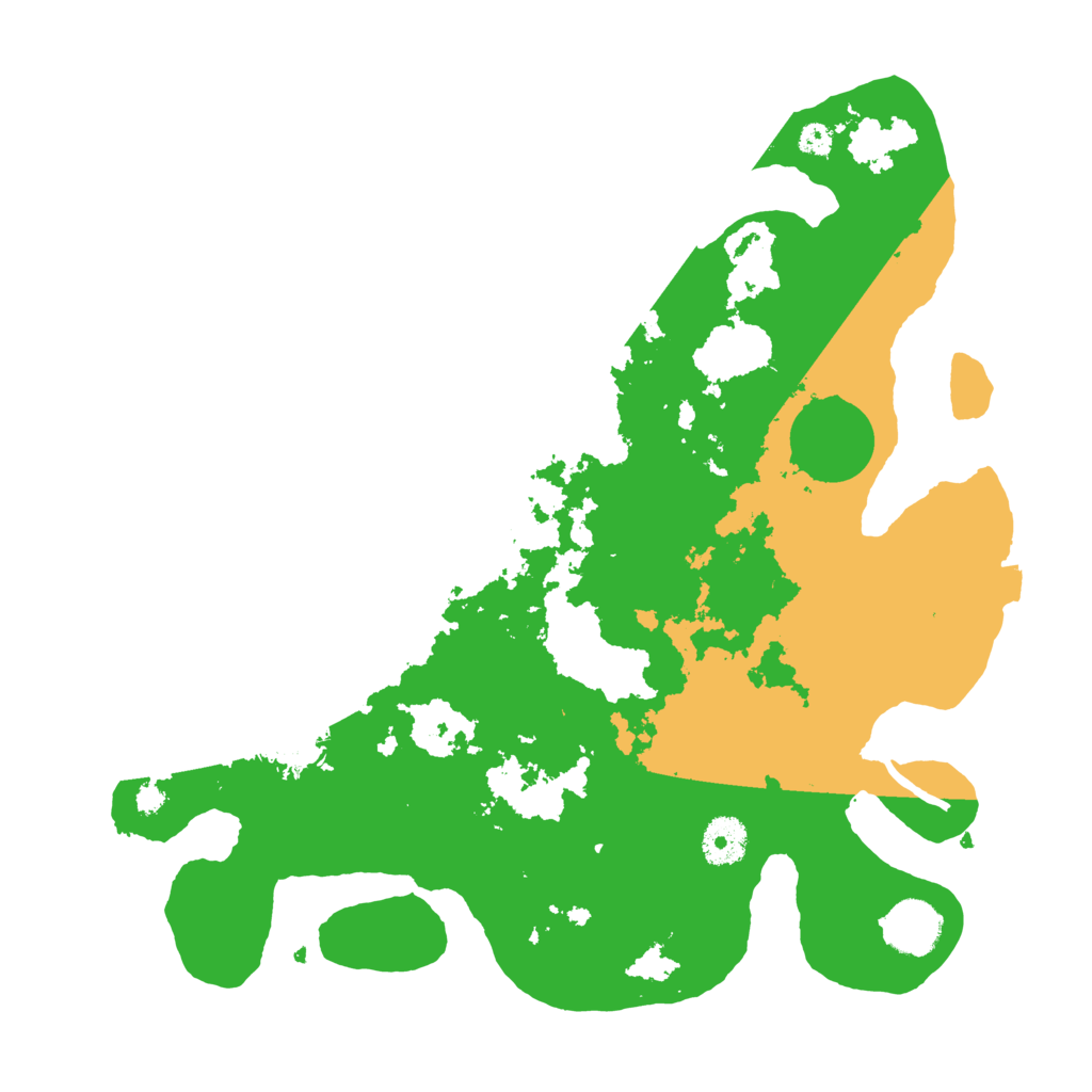 Biome Rust Map: Procedural Map, Size: 3500, Seed: 94428646