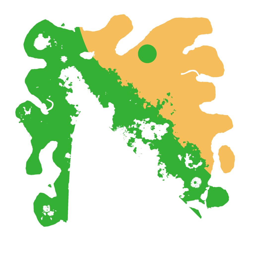 Biome Rust Map: Procedural Map, Size: 3600, Seed: 75305328