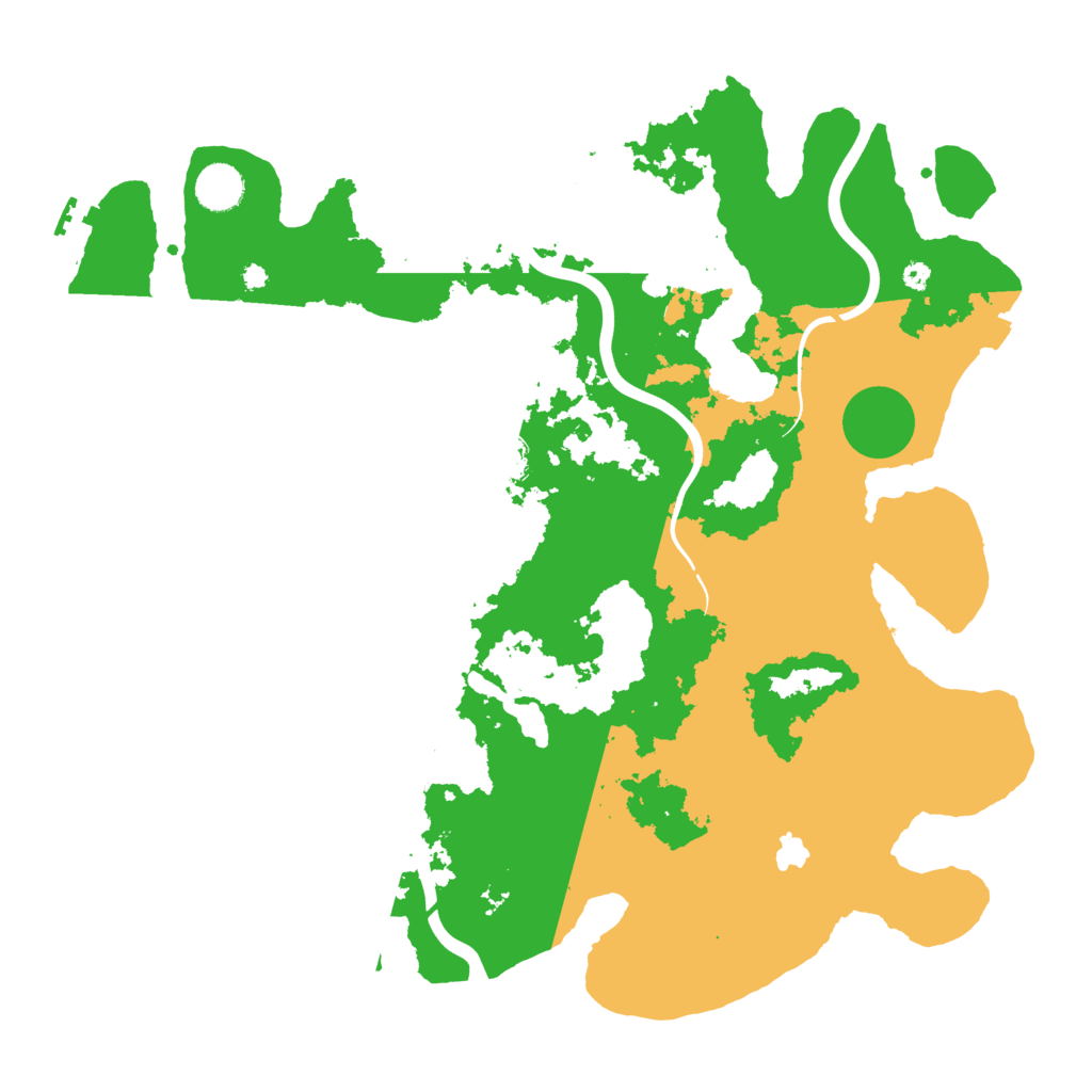 Biome Rust Map: Procedural Map, Size: 4000, Seed: 70525350
