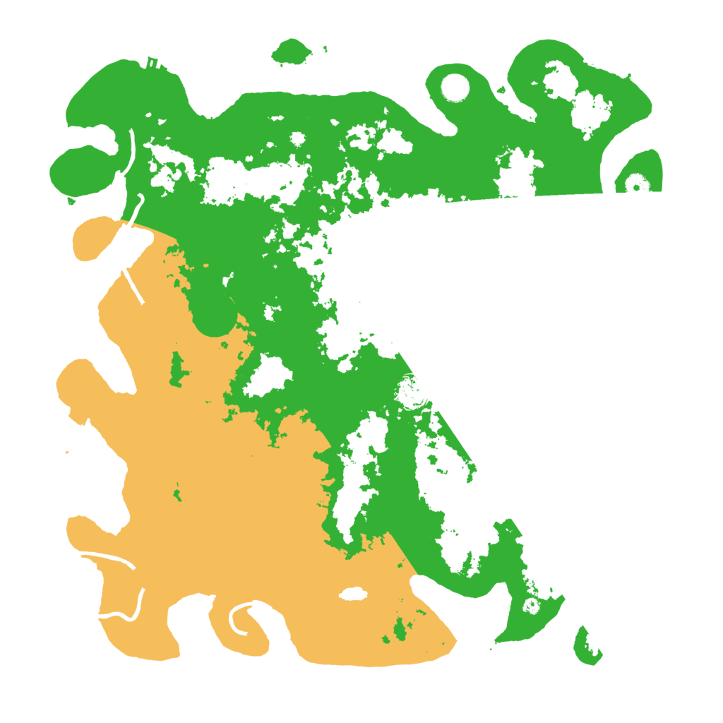 Biome Rust Map: Procedural Map, Size: 4500, Seed: 74316096