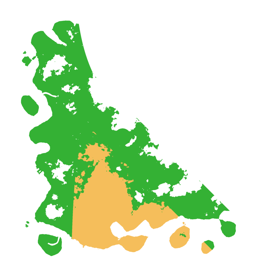 Biome Rust Map: Procedural Map, Size: 4250, Seed: 1805667548