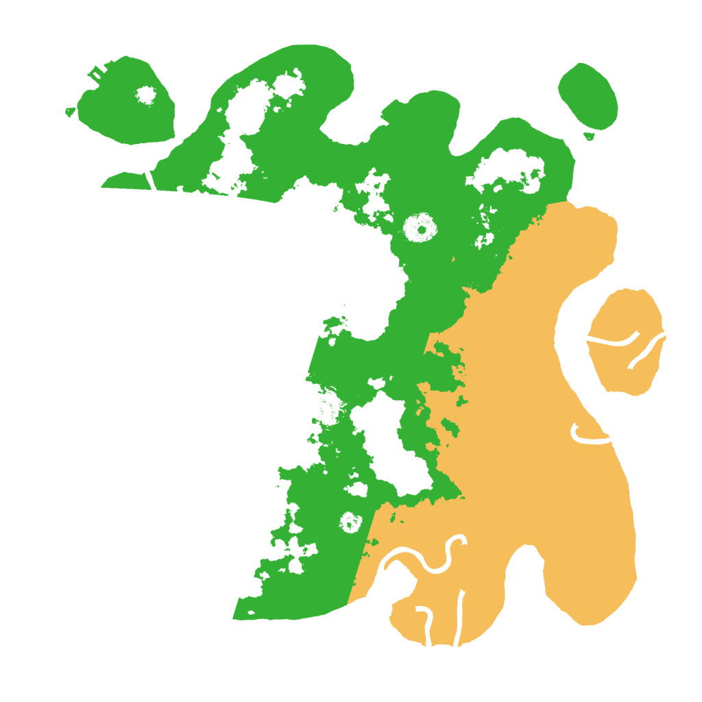 Biome Rust Map: Procedural Map, Size: 3400, Seed: 60035780