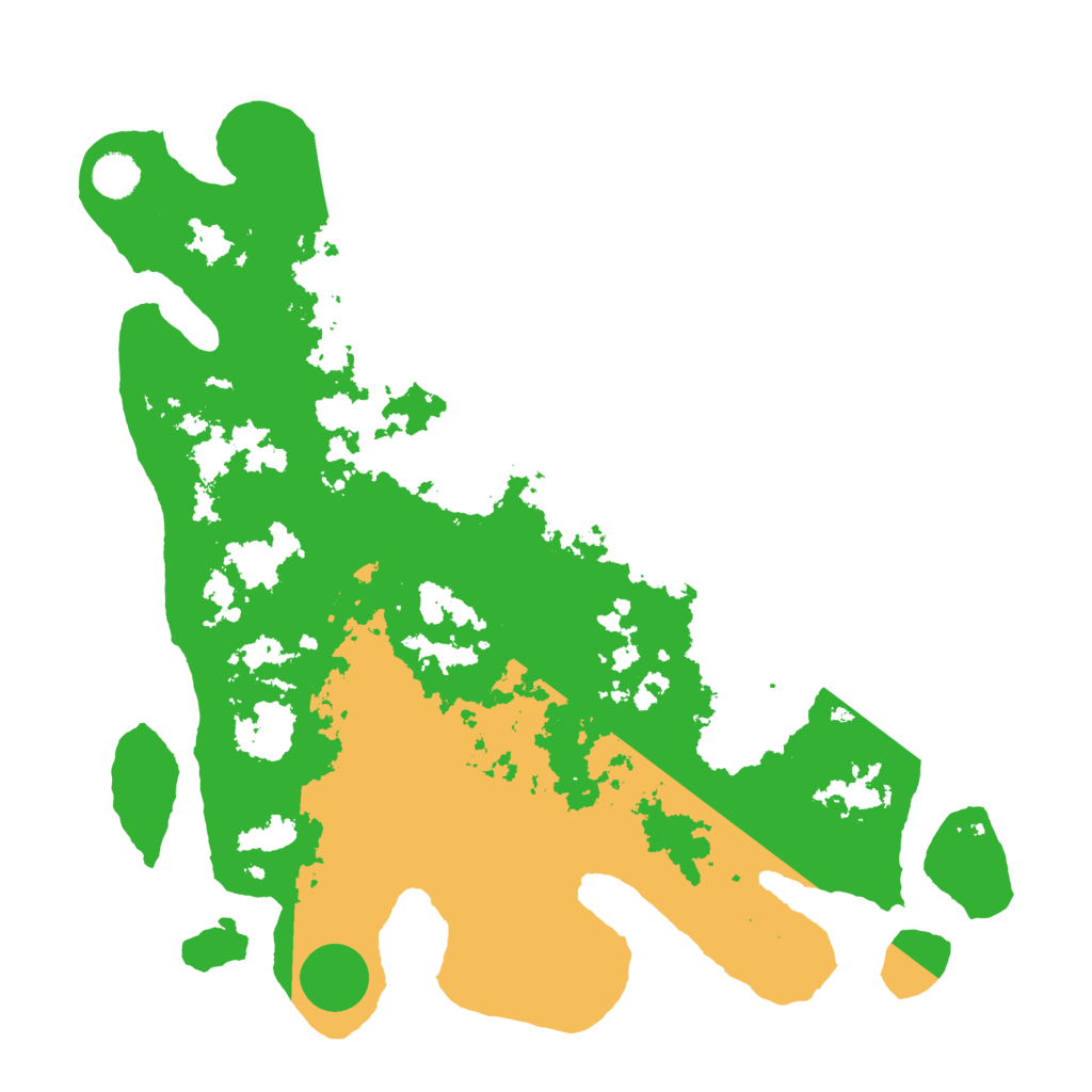 Biome Rust Map: Barren, Size: 4250, Seed: 645804465