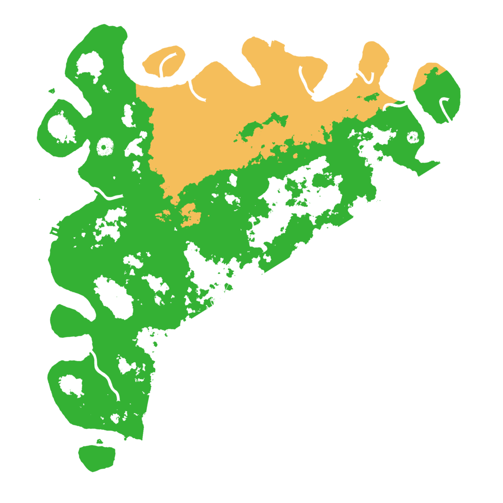 Biome Rust Map: Procedural Map, Size: 4250, Seed: 733969503