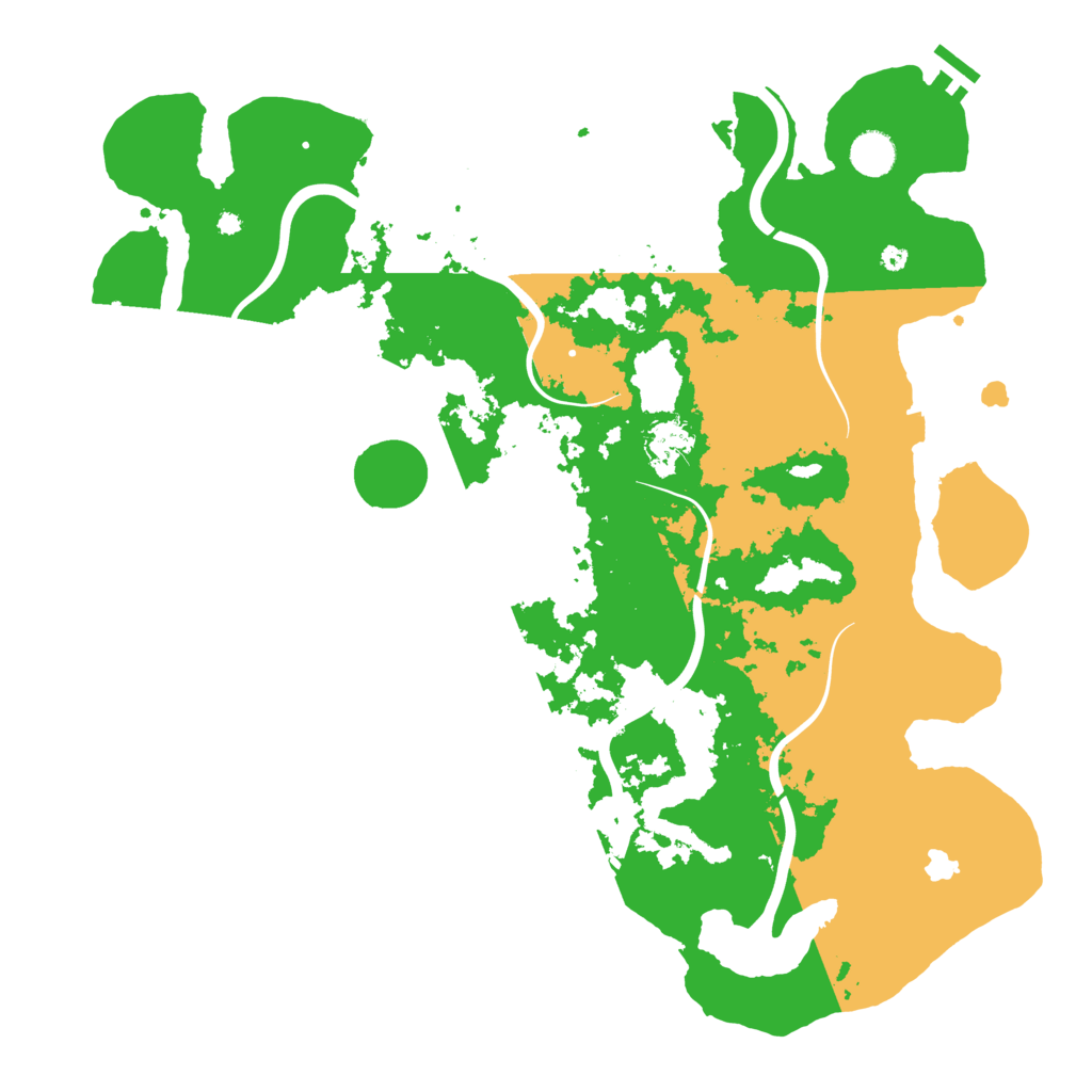 Biome Rust Map: Procedural Map, Size: 4250, Seed: 6188