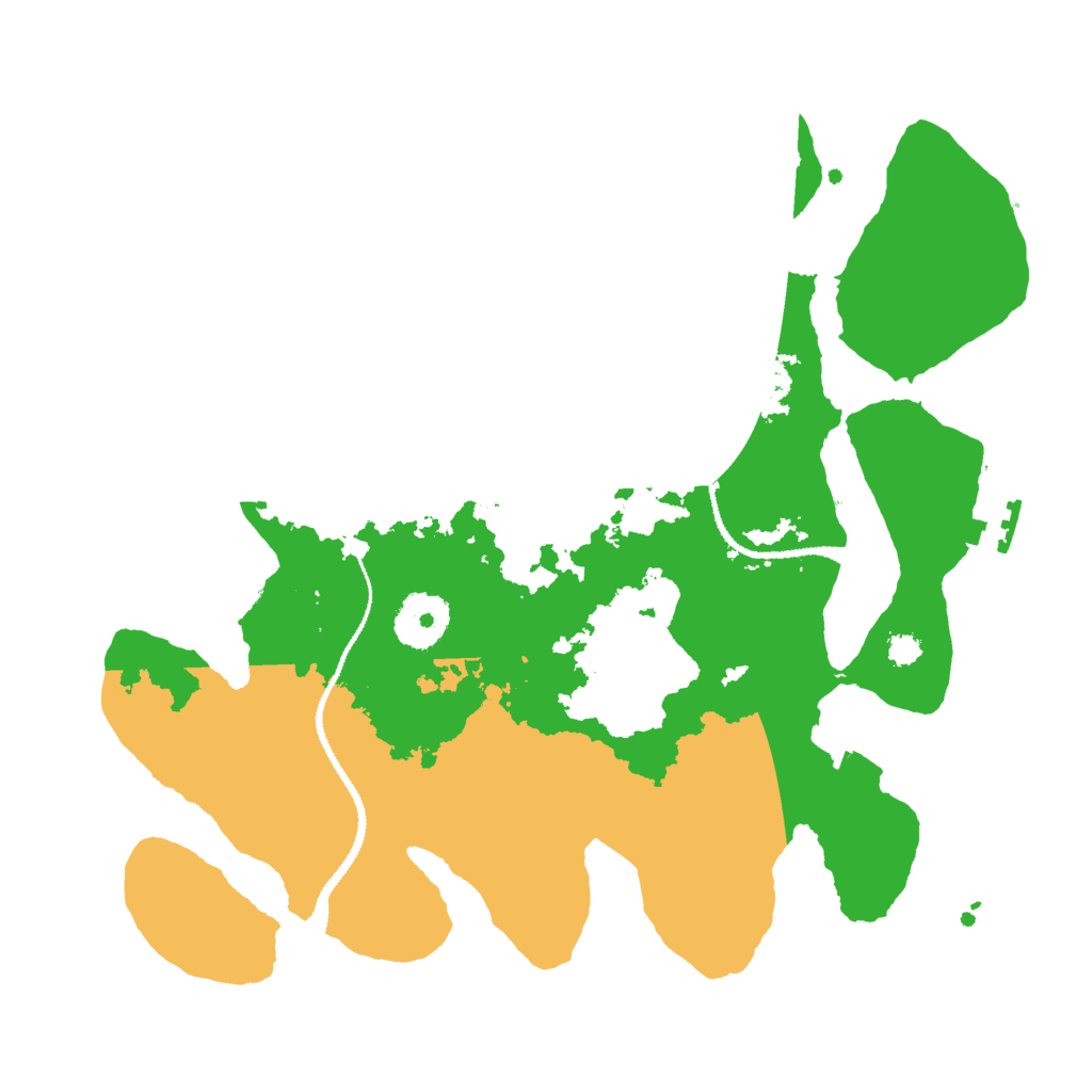 Biome Rust Map: Procedural Map, Size: 3000, Seed: 1800315630