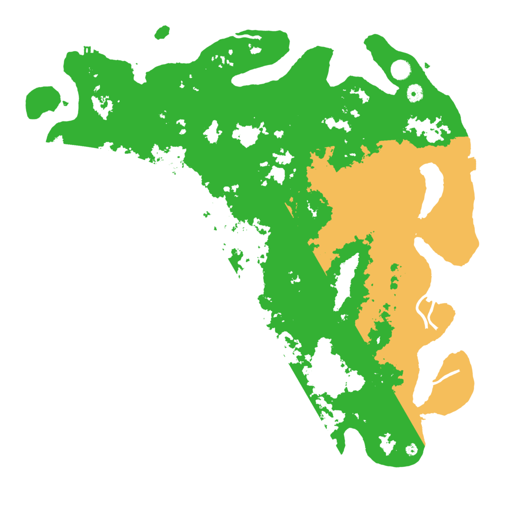 Biome Rust Map: Procedural Map, Size: 4500, Seed: 436718473