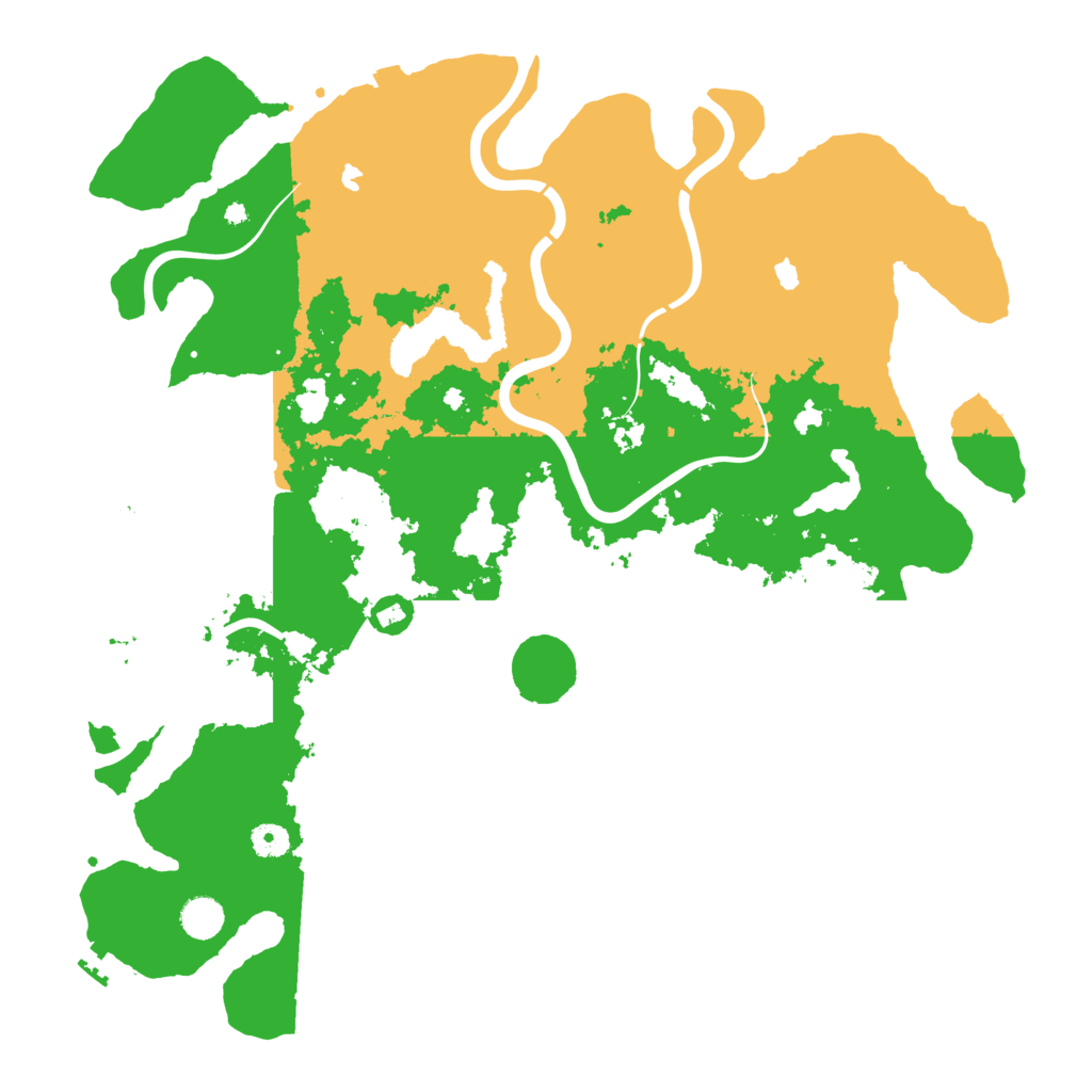 Biome Rust Map: Procedural Map, Size: 4500, Seed: 1785268214