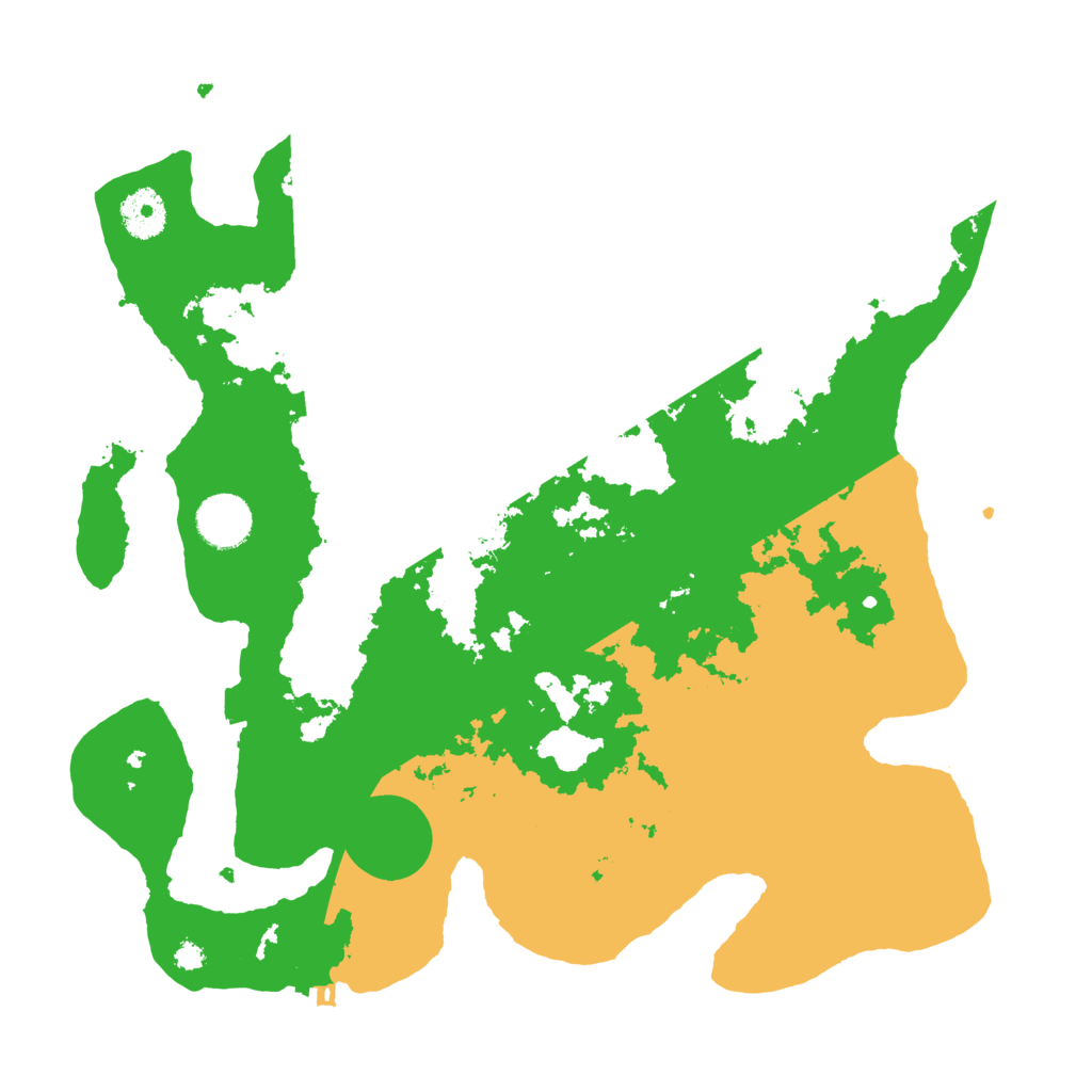 Biome Rust Map: Procedural Map, Size: 3500, Seed: 187478049