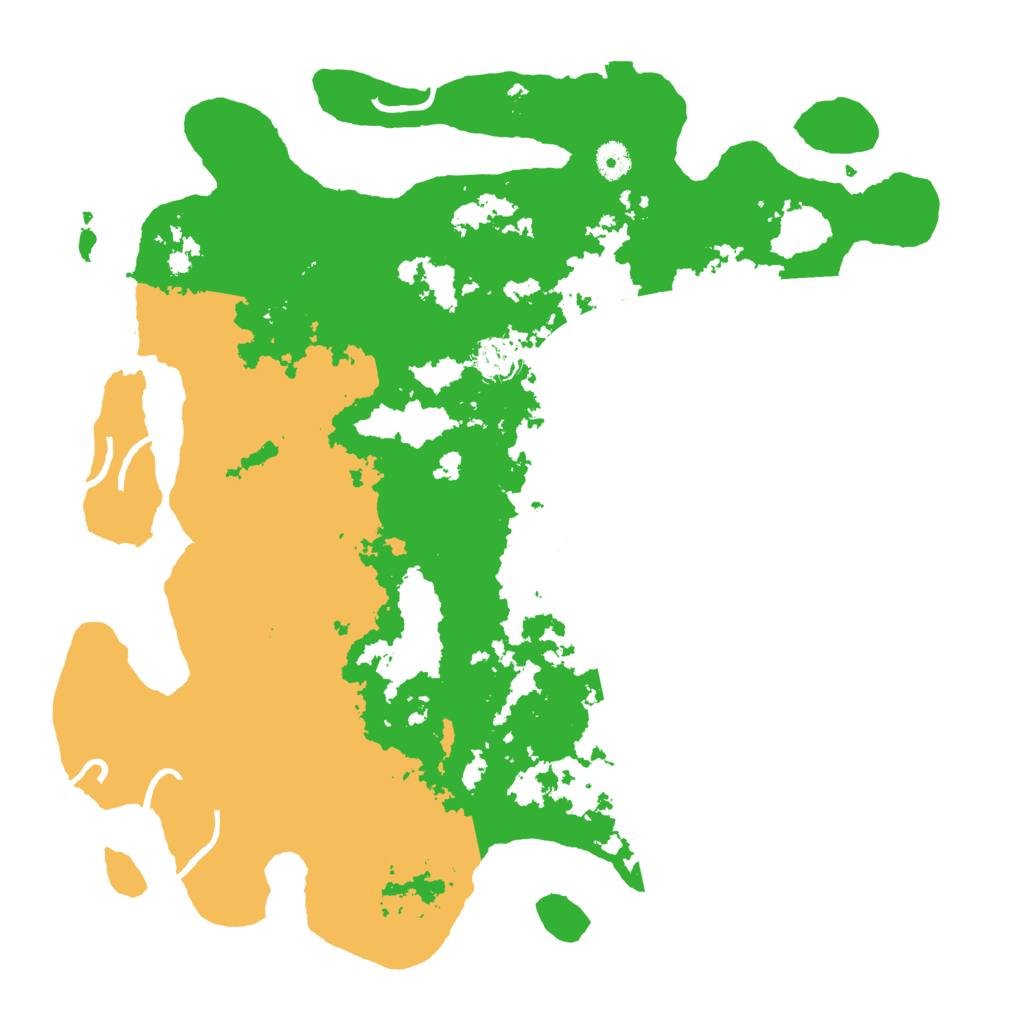 Biome Rust Map: Procedural Map, Size: 4250, Seed: 370442474