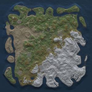 Thumbnail Rust Map: Procedural Map, Size: 4750, Seed: 80974810, 19 Monuments