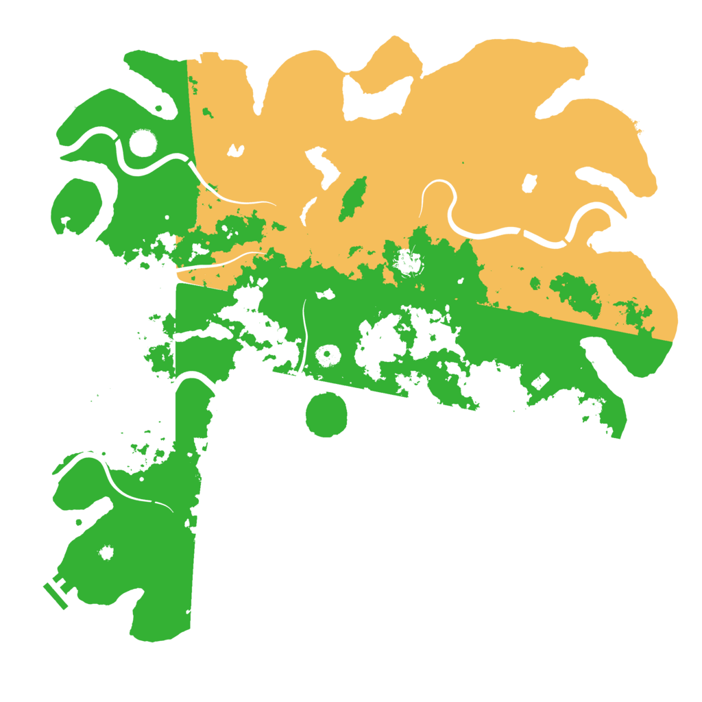 Biome Rust Map: Procedural Map, Size: 4500, Seed: 1602262085