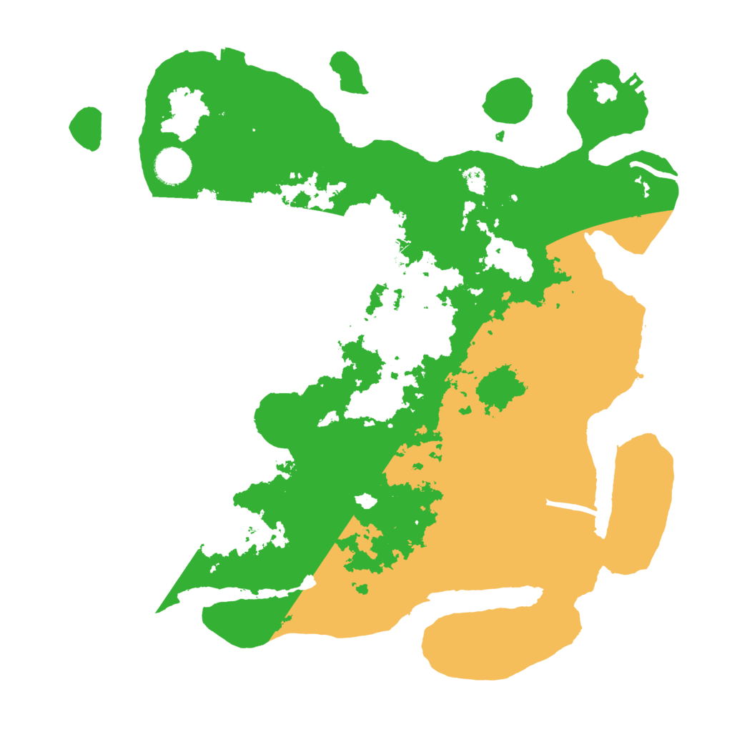 Biome Rust Map: Procedural Map, Size: 3500, Seed: 603194350