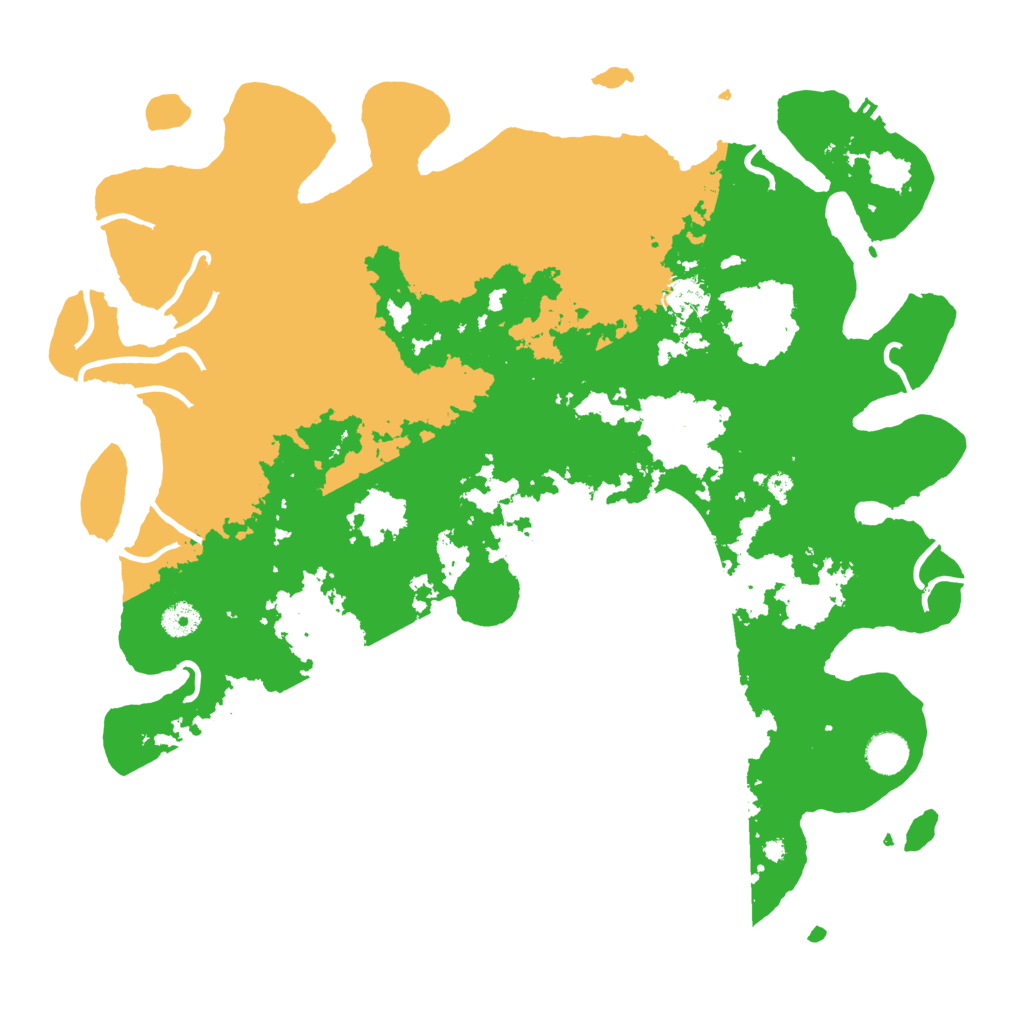 Biome Rust Map: Procedural Map, Size: 4250, Seed: 55591375