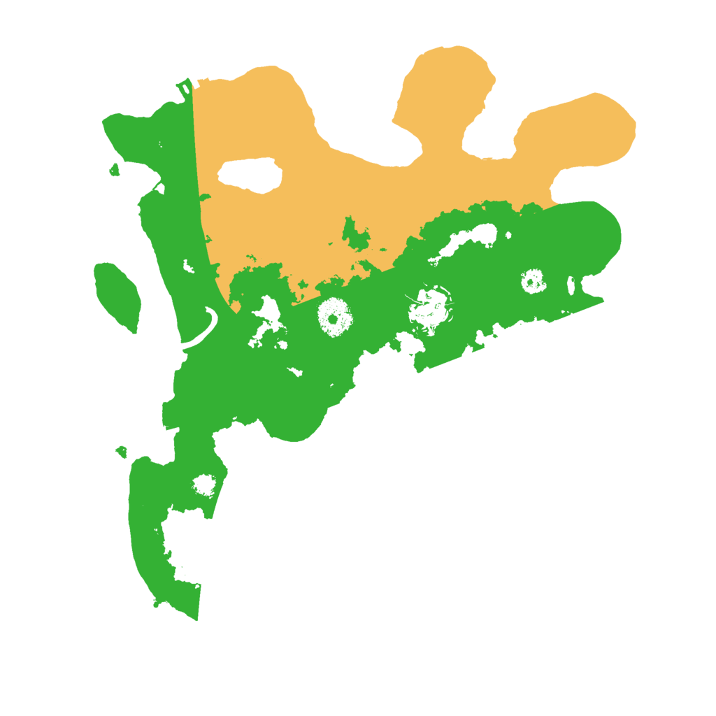 Biome Rust Map: Procedural Map, Size: 3000, Seed: 32295