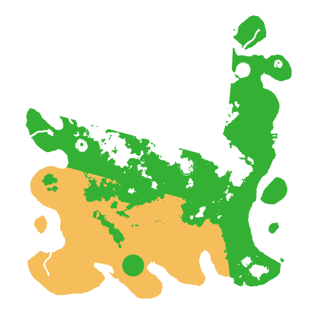 Biome Rust Map: Procedural Map, Size: 3850, Seed: 22000021