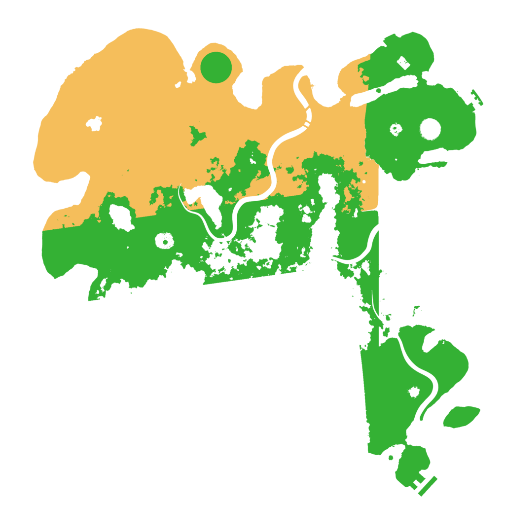 Biome Rust Map: Procedural Map, Size: 4250, Seed: 1932103698