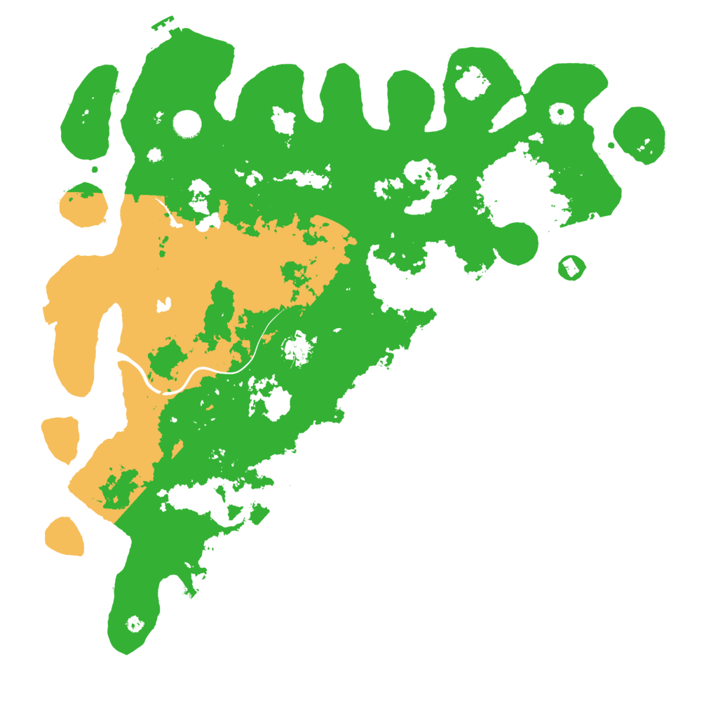 Biome Rust Map: Procedural Map, Size: 4500, Seed: 1738