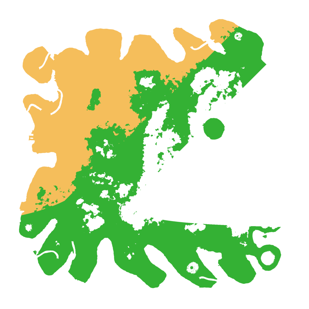 Biome Rust Map: Procedural Map, Size: 4050, Seed: 1830108925