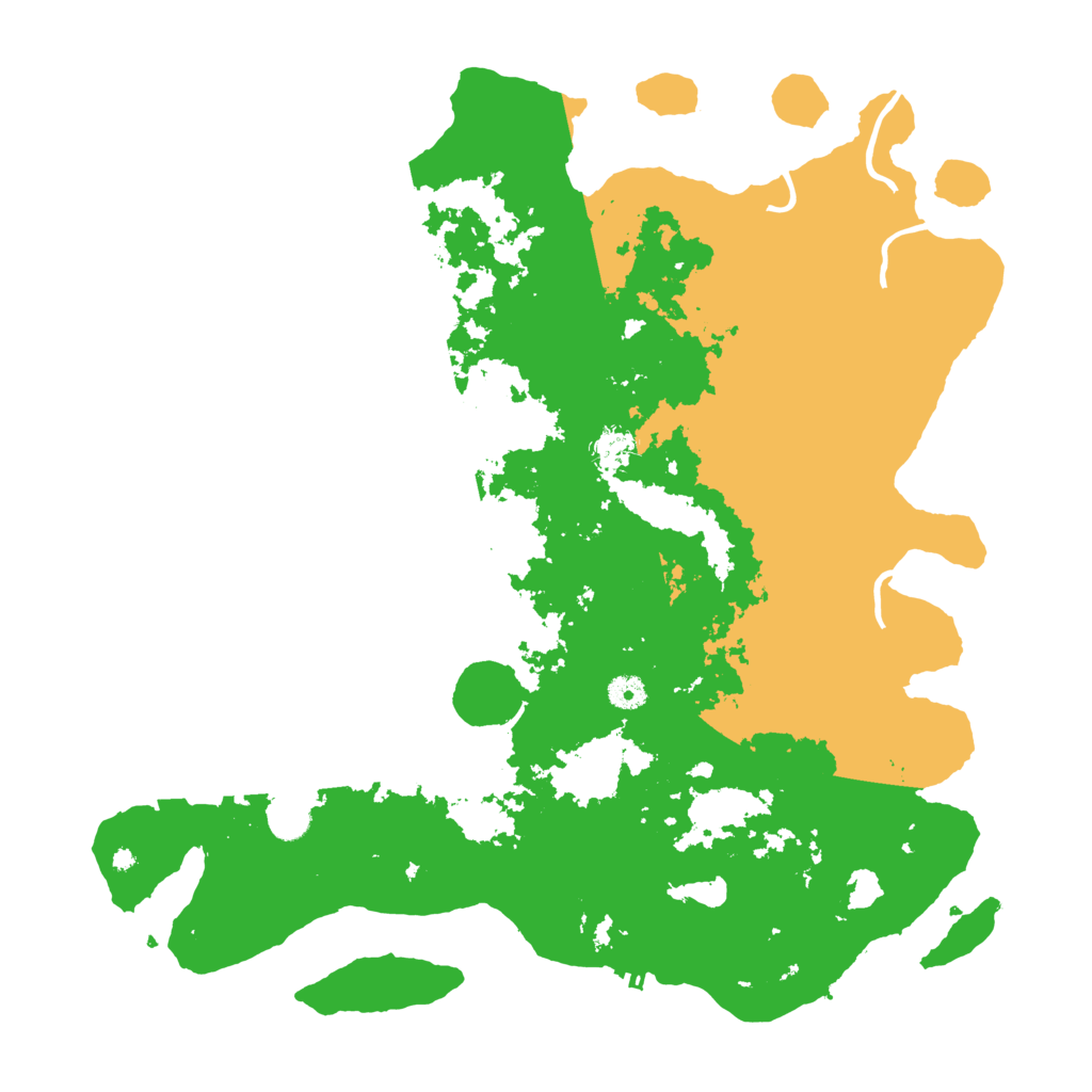 Biome Rust Map: Procedural Map, Size: 4500, Seed: 572336667