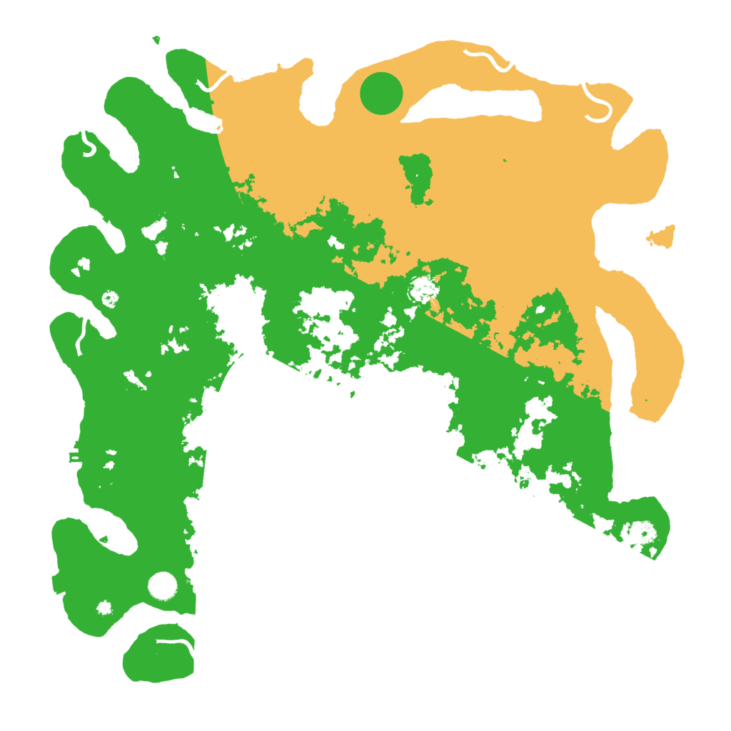 Biome Rust Map: Procedural Map, Size: 4500, Seed: 1960405061