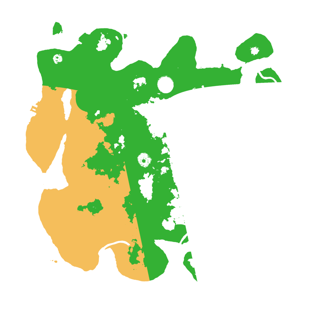 Biome Rust Map: Procedural Map, Size: 3450, Seed: 93165038