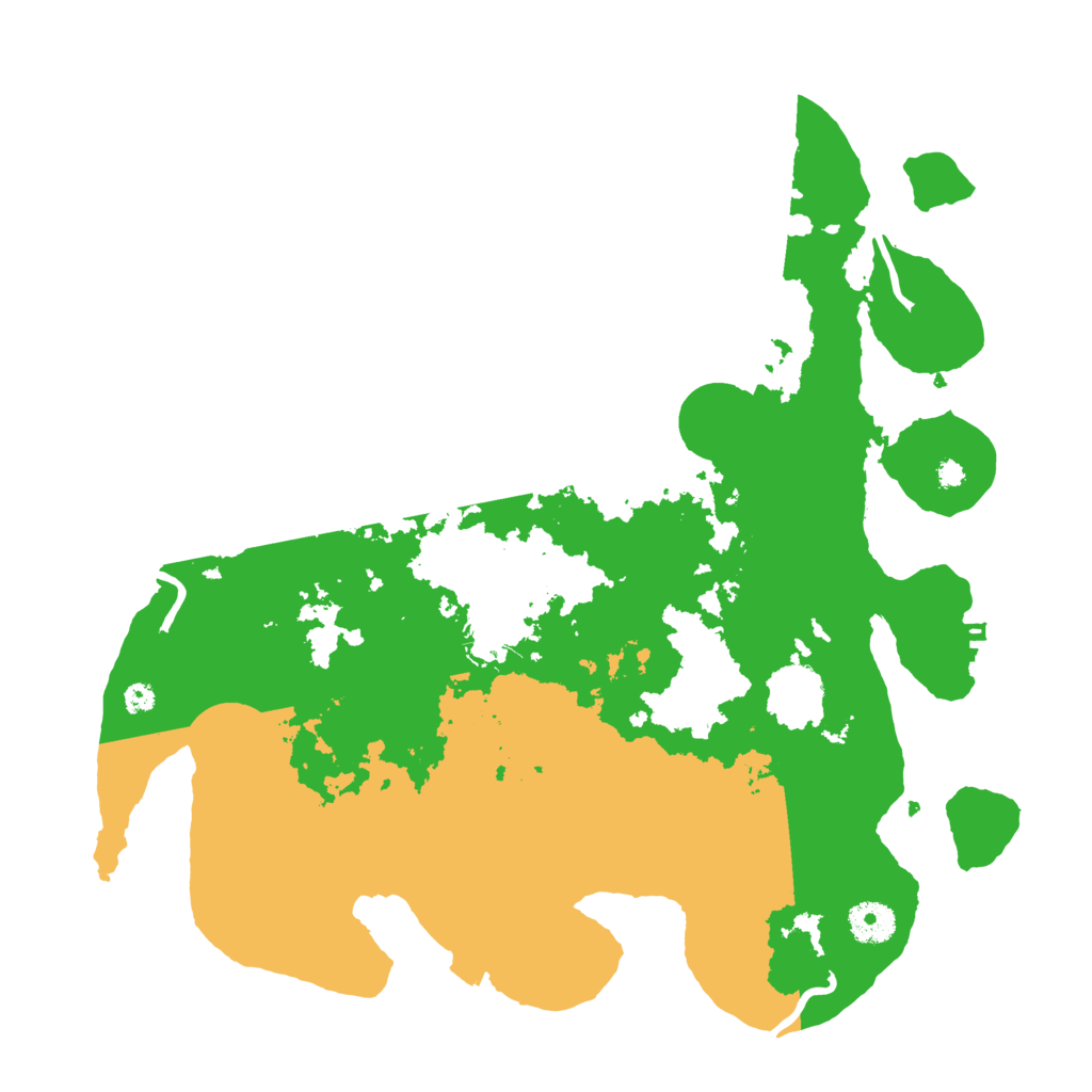 Biome Rust Map: Procedural Map, Size: 3700, Seed: 2022192737